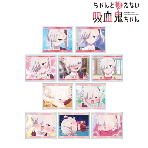 『ちゃんと吸えない吸血鬼ちゃん』トレーディング場面写アクリルカード(単位/BOX)